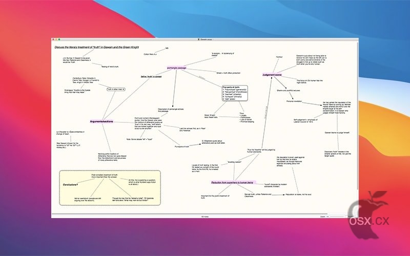 Scapple For Mac v1.5.2 专业的思维导图草图工具