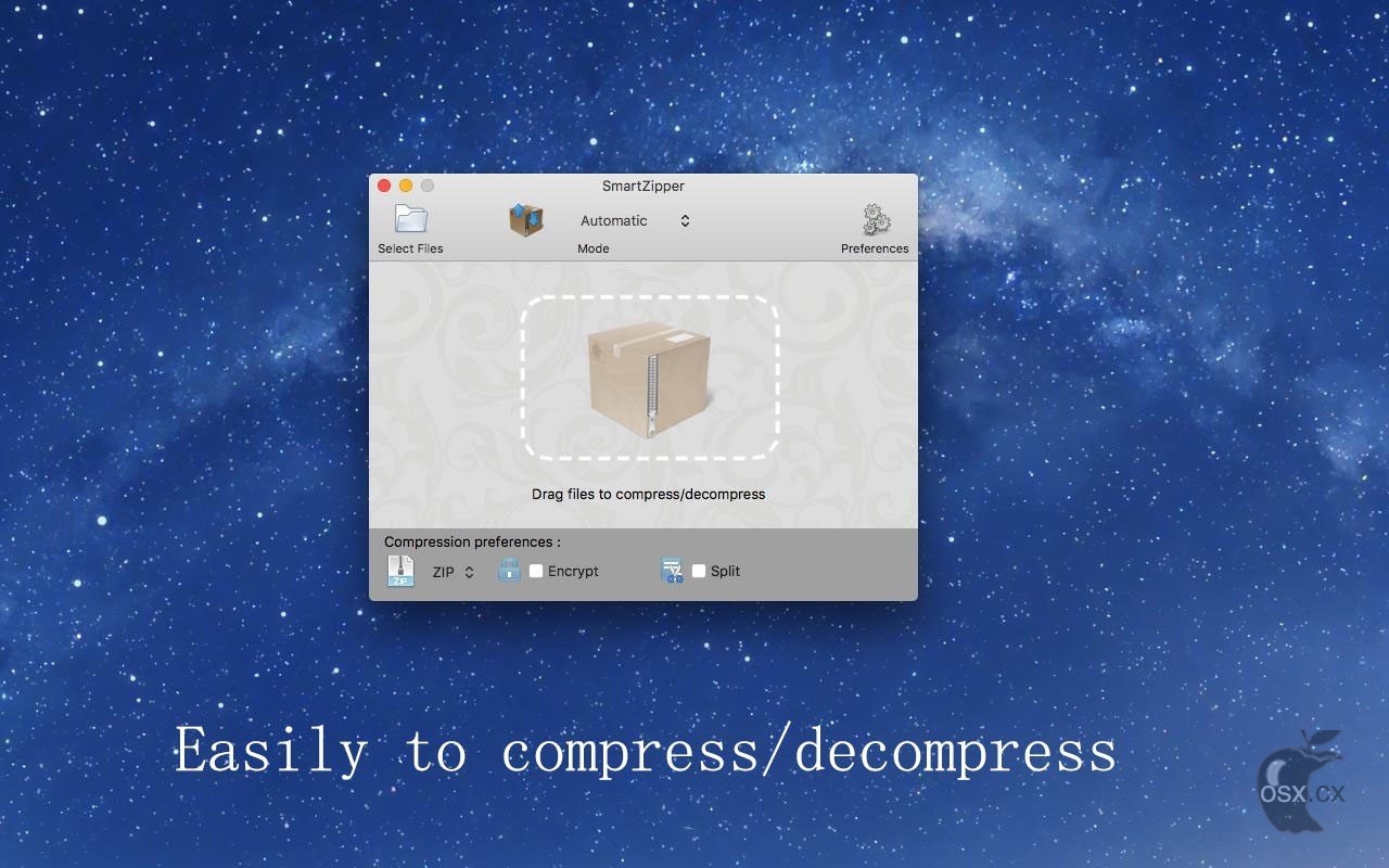 Smart Zipper For Mac v2.10 强大的压缩/解压软件