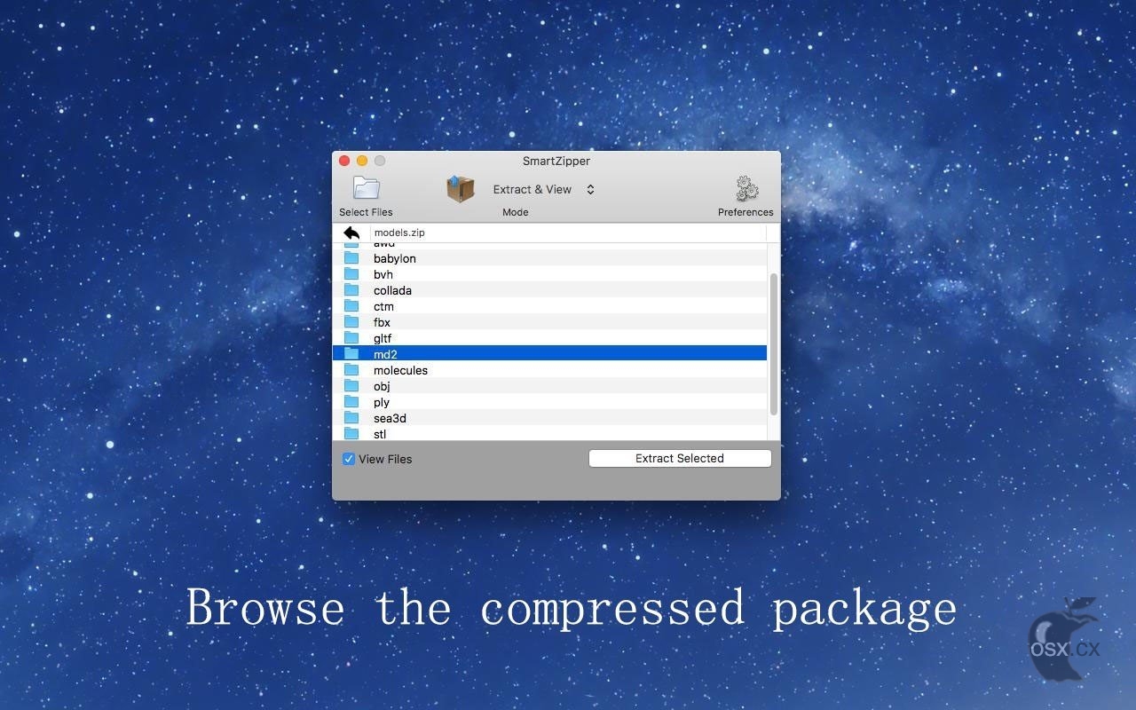 Smart Zipper For Mac v2.10 强大的压缩/解压软件