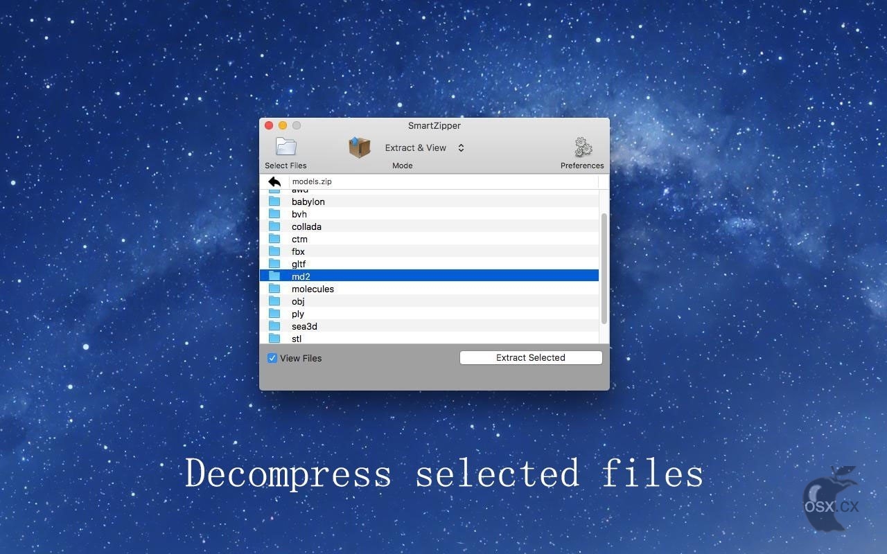 Smart Zipper For Mac v2.10 强大的压缩/解压软件