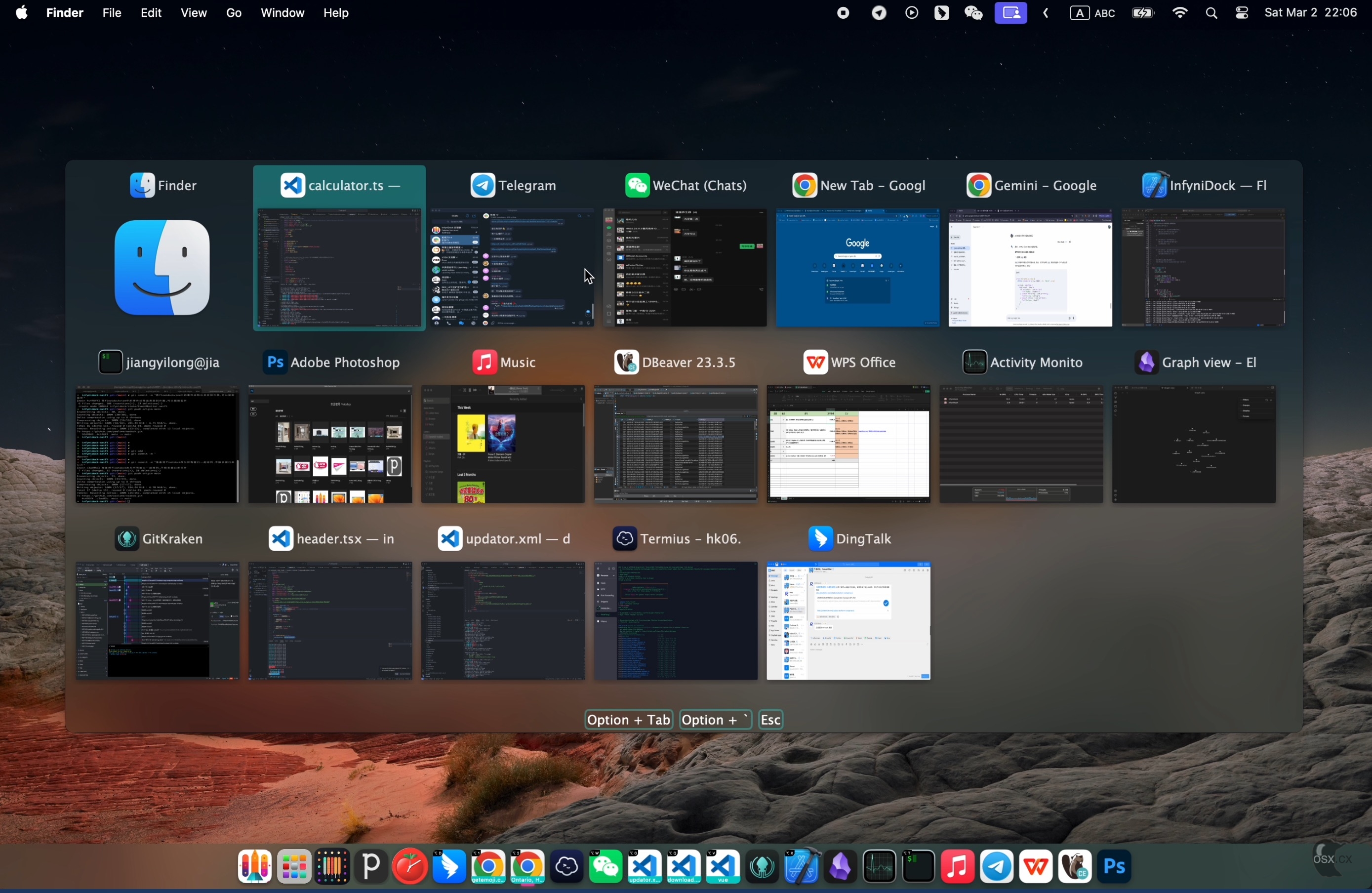 InfyniDock For Mac v2.8.8 macOS系统Dock替换增强软件