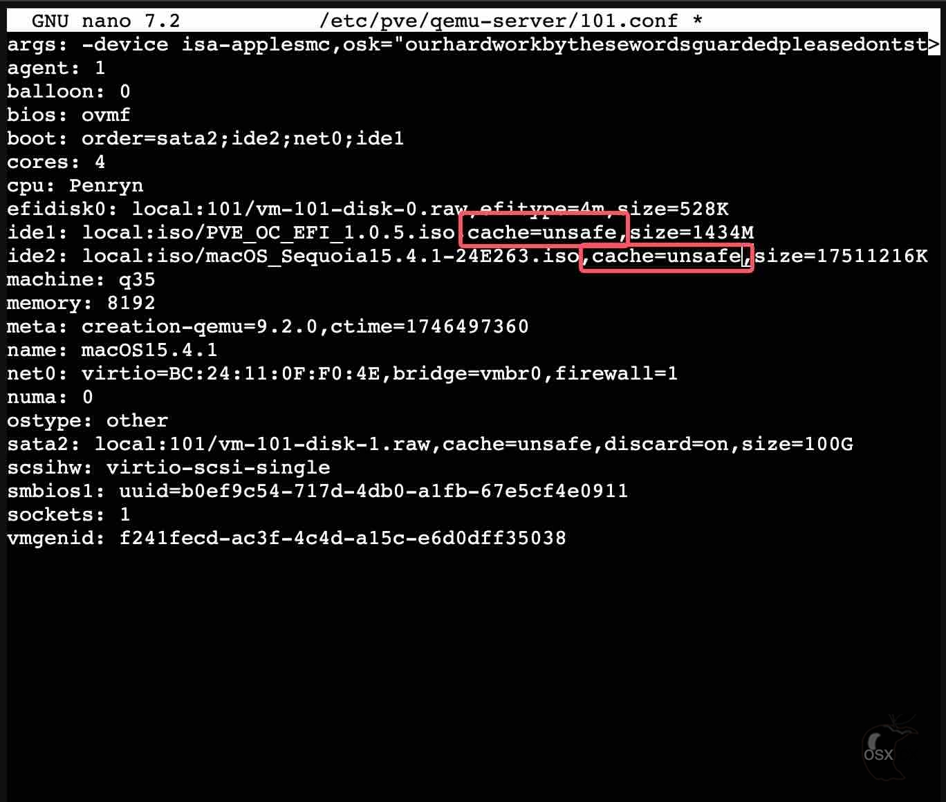 PVE安装黑苹果之使用OpenCore引导安装黑苹果-图片20