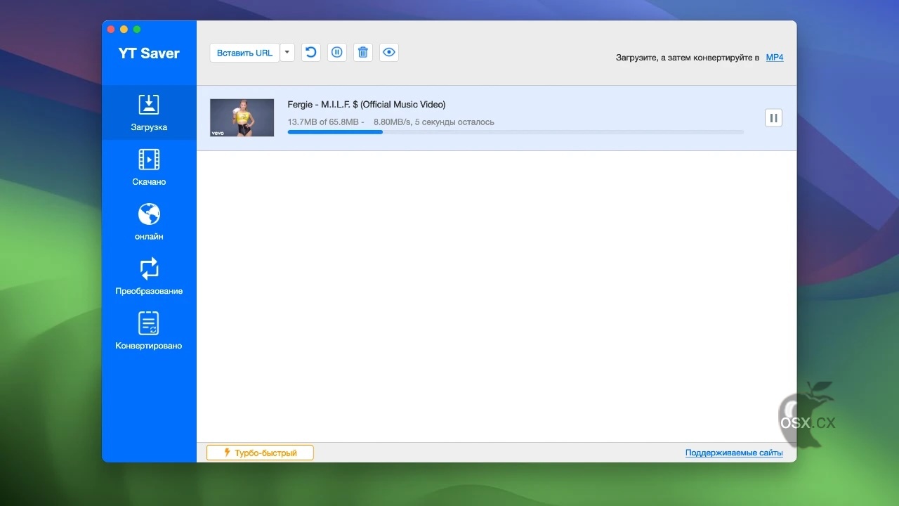 YT Saver Video Downloader For Mac v10.7.0 强大的视频下载工具