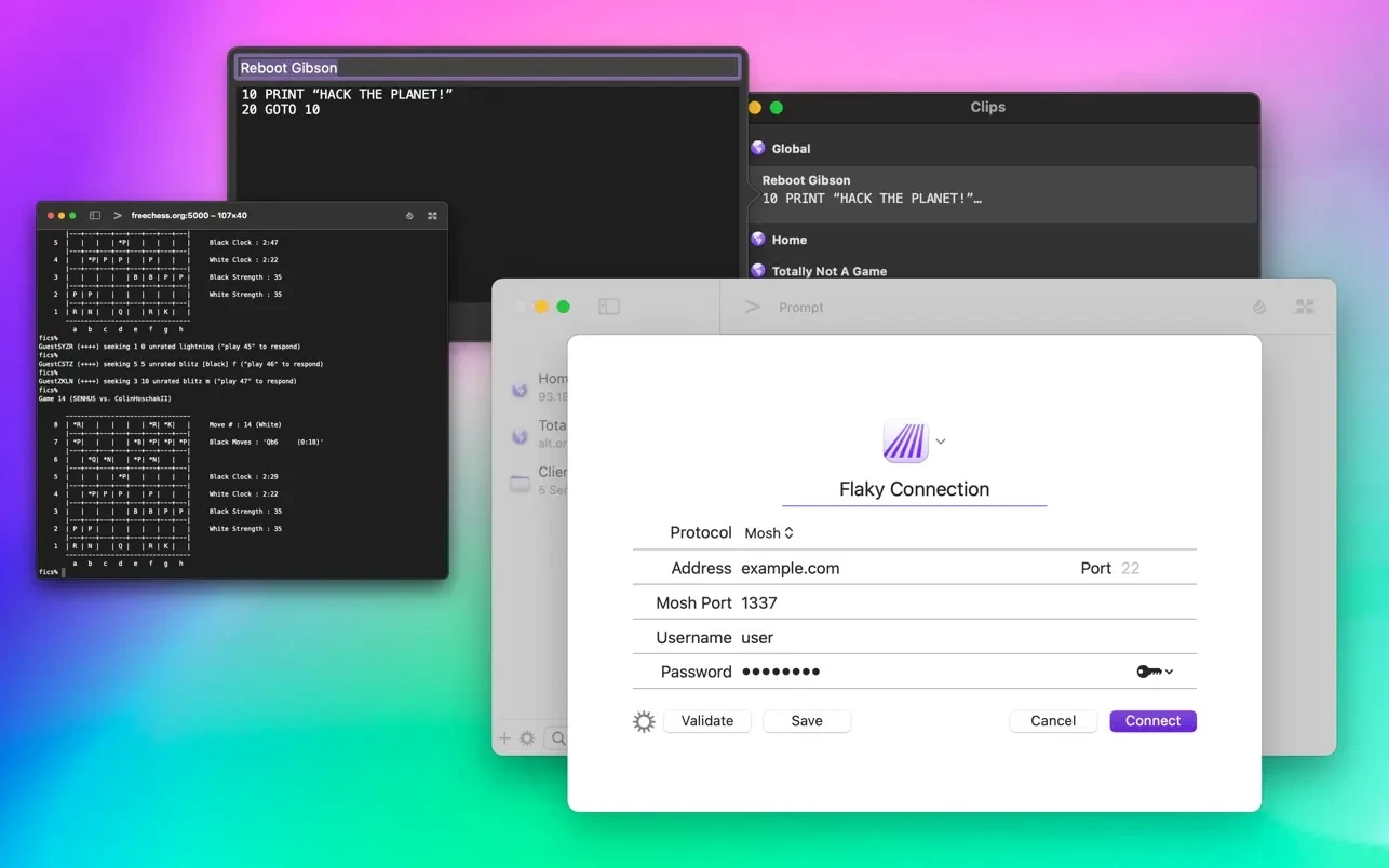 Prompt For Mac v3.1.1 强大的 SSH 终端工具