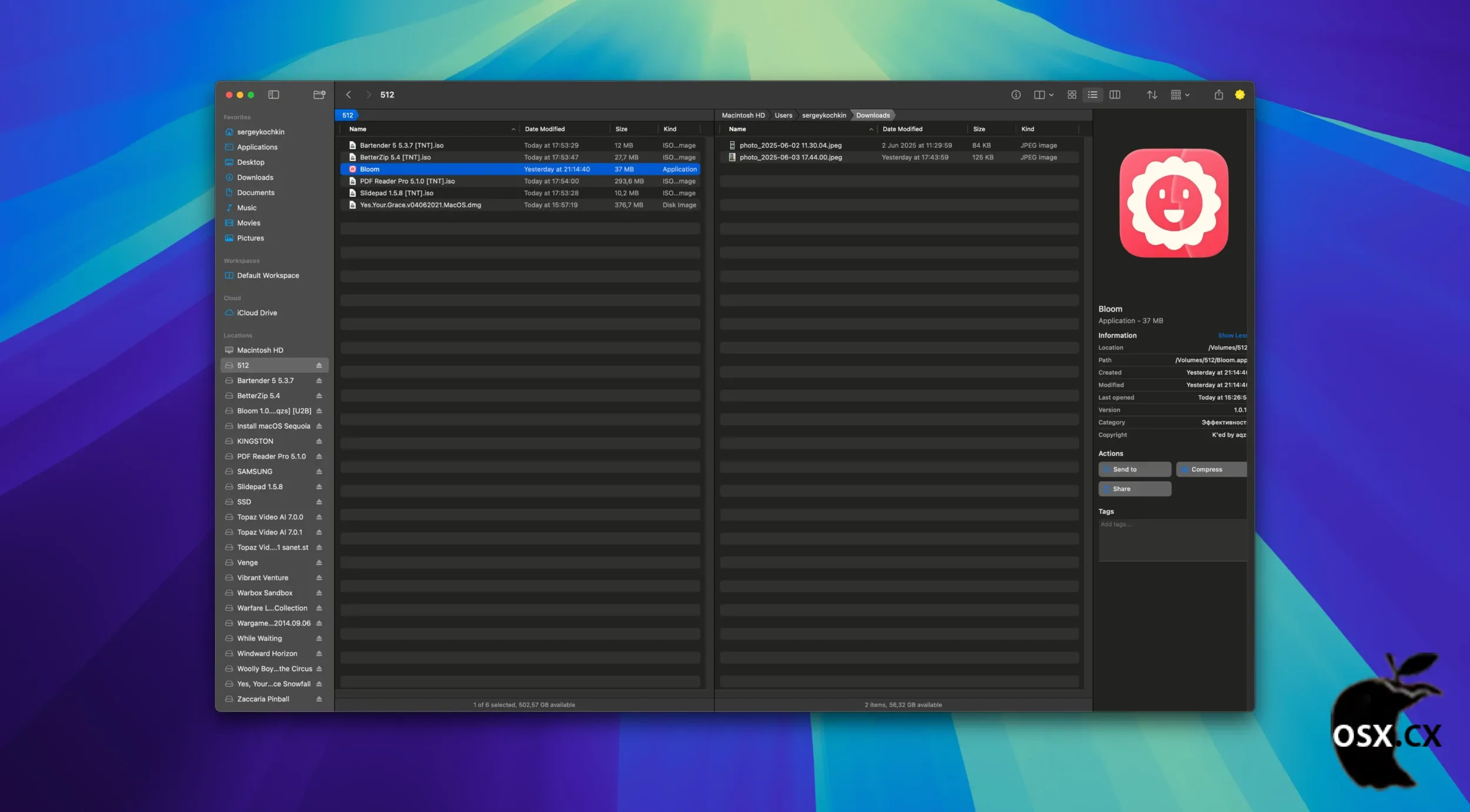 Bloom For Mac v1.5.33 强大的Finder访达替代工具