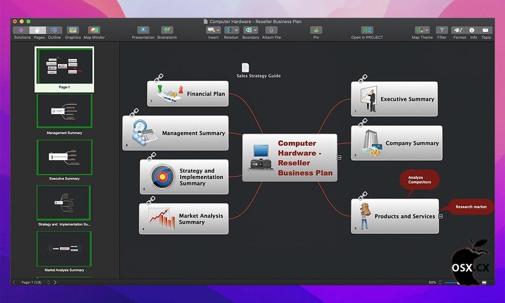 ConceptDraw MINDMAP For Mac