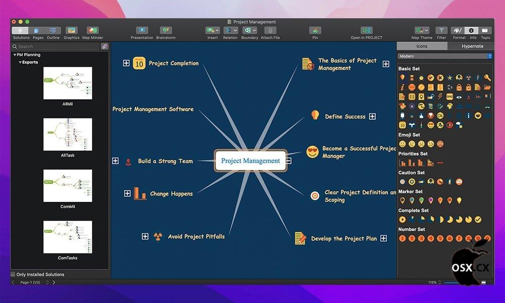 ConceptDraw MINDMAP For Mac