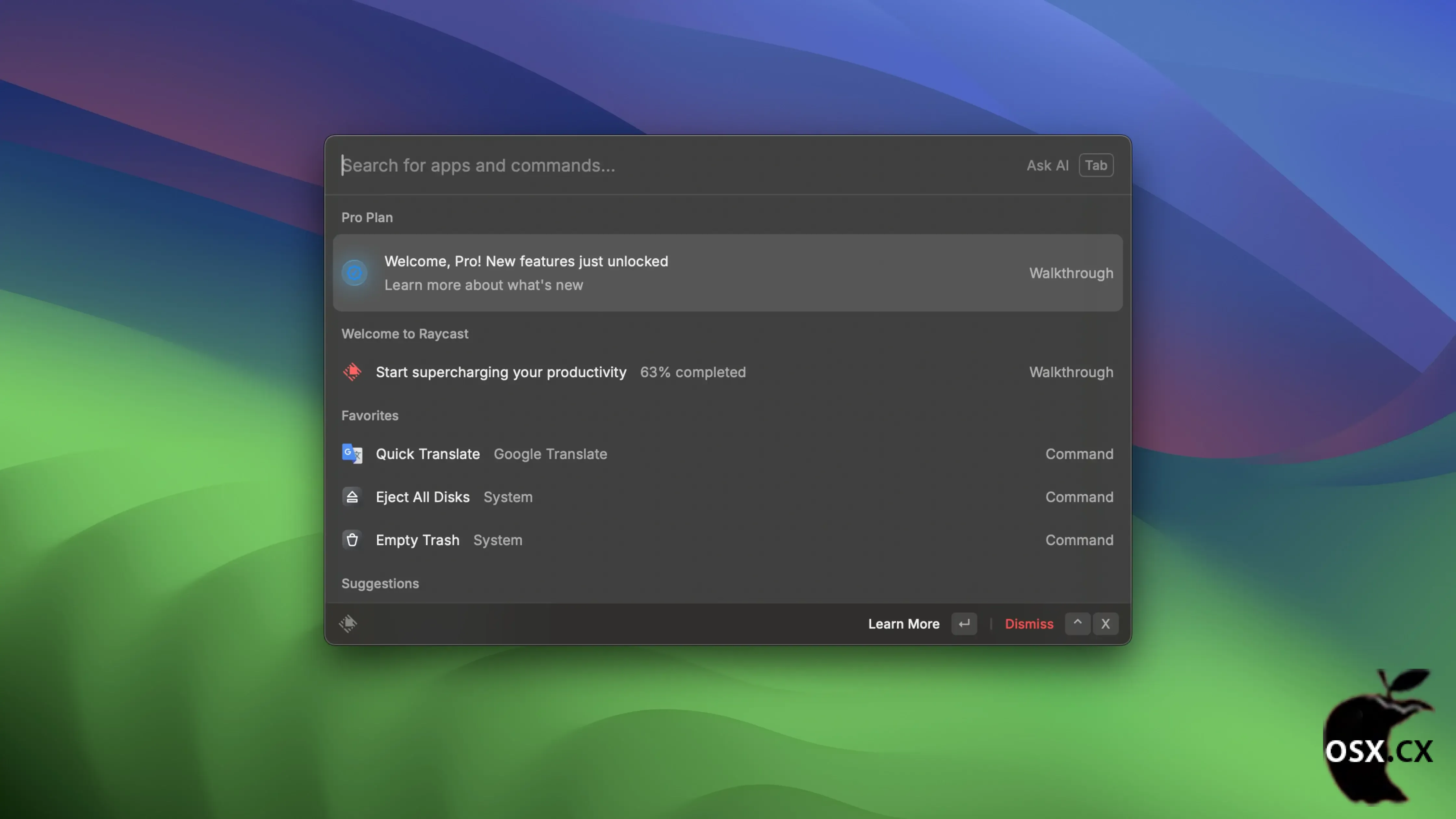 Raycast Pro For Mac v1.104.18 增强macOS使用效率神器