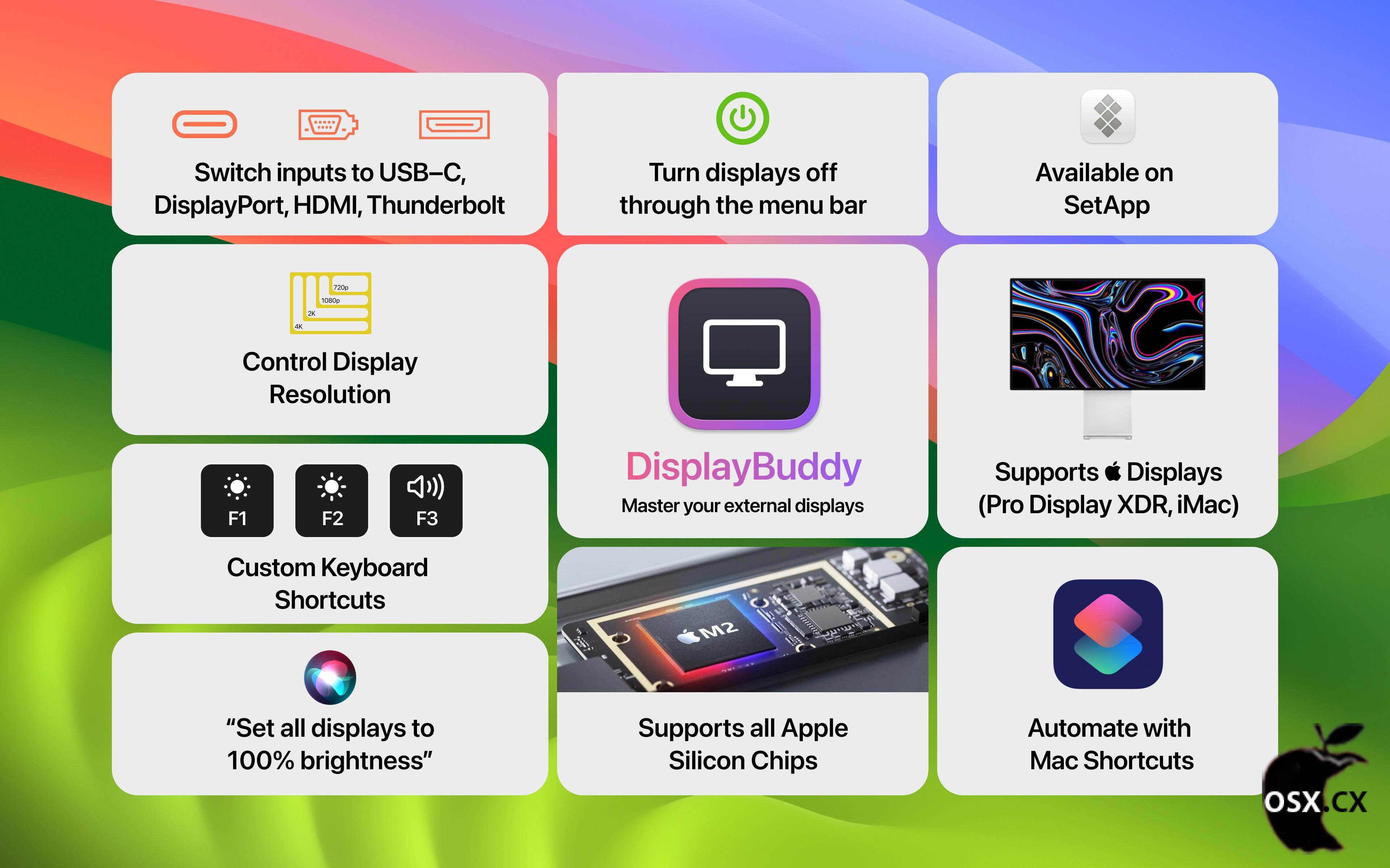 DisplayBuddy For Mac