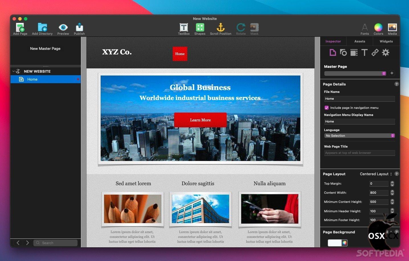 EverWeb For Mac