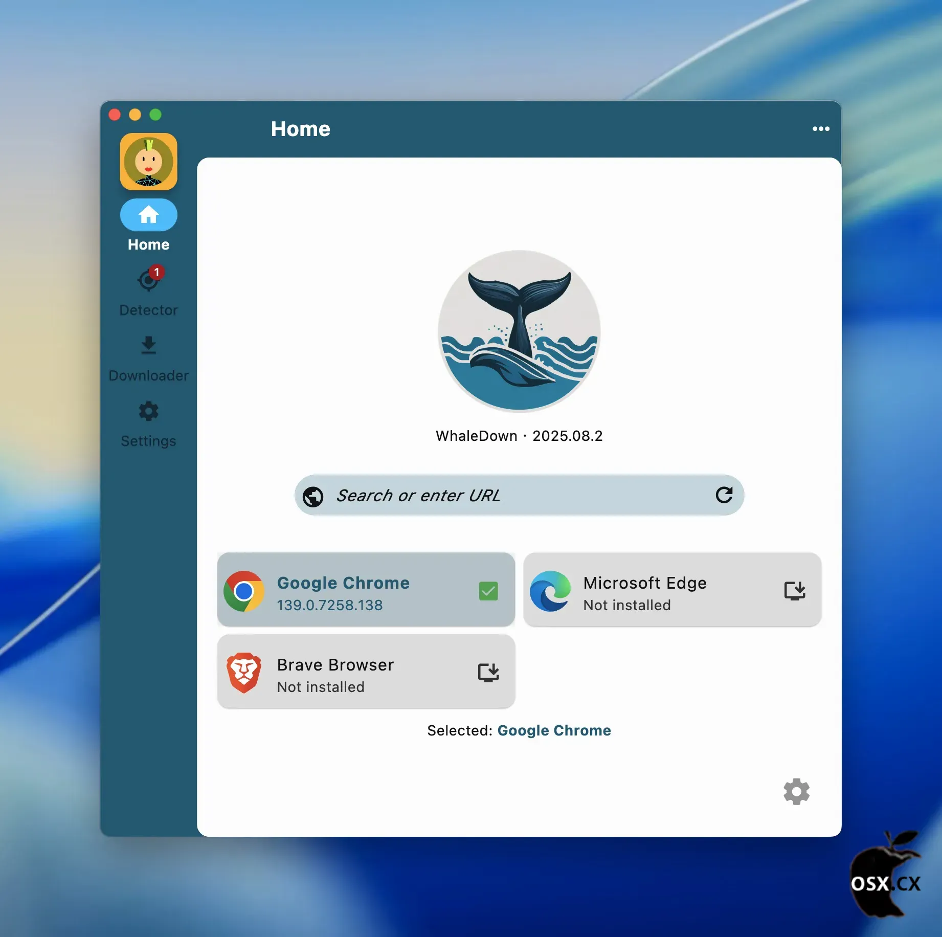 WhaleDown For Mac v2026.01.2 强大的在线视频与音频下载工具
