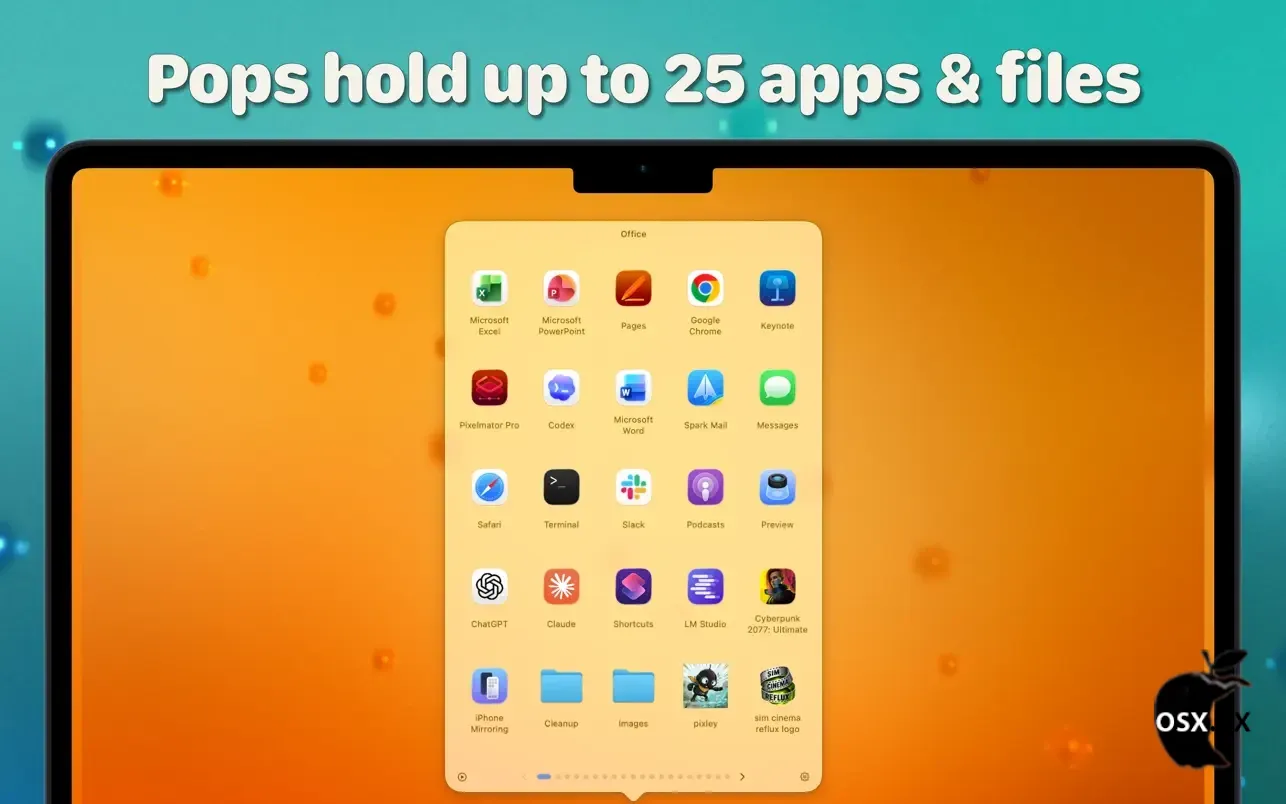 DockPops For Mac