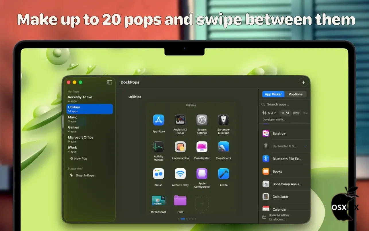 DockPops For Mac