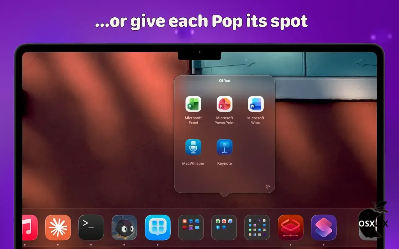DockPops For Mac
