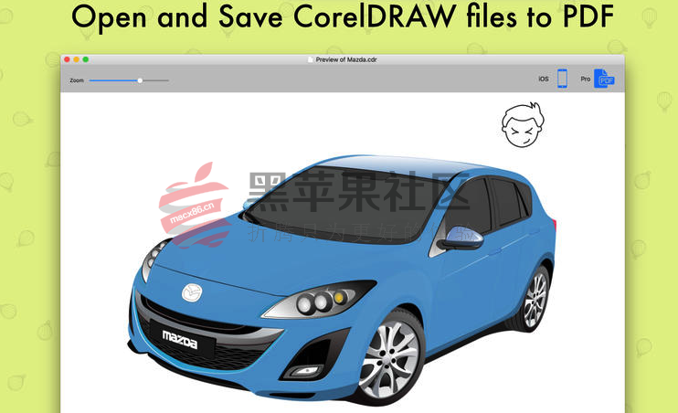 CDRViewer Pro For Mac v2.1 CDR查看编辑器