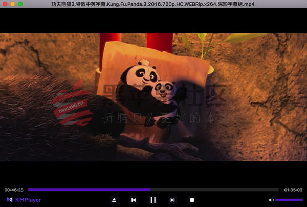 KMPlayer For Mac v0.3.2 全能媒体播放器