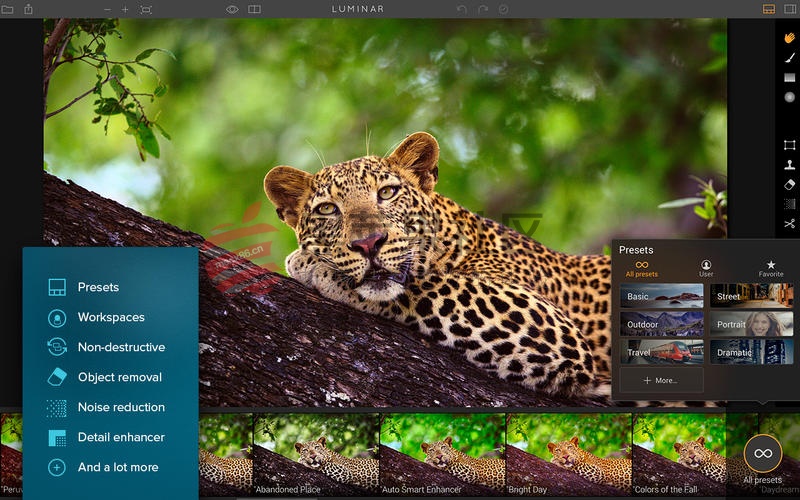 Luminar For Mac v1.1.4 专业的照片后期编辑软件