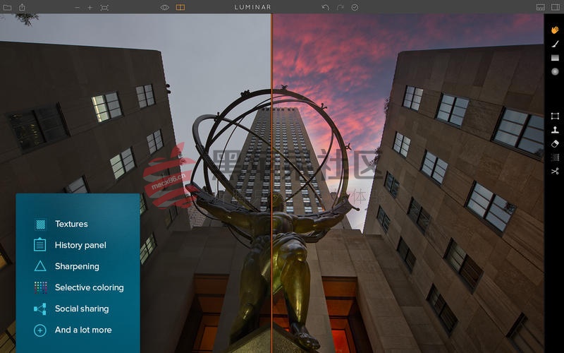 Luminar For Mac v1.1.4 专业的照片后期编辑软件