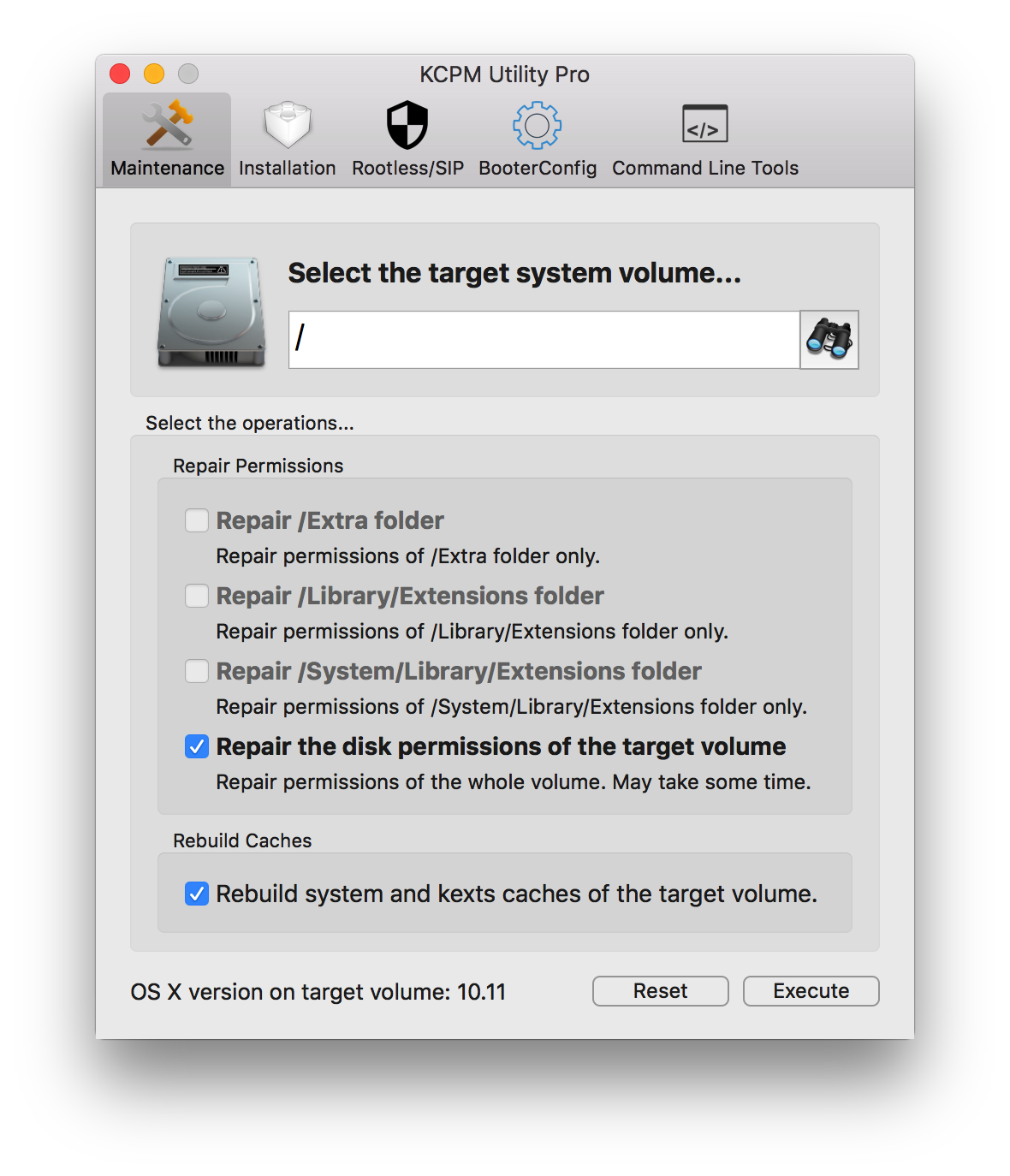 KCPM Utility Pro v5.1 for Mac 创建缓存黑苹果必备利器