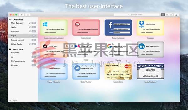 OneSafe OneSafe for Mac v2.2.3 优秀的安全的密码管理软件